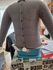 CLEANmaxx automatischer Hemdenbügler inkl. Hosenaufsatz Bügler Hemden Blusen Hosen schonend Wäschetrockner Bügeleisen Trocknen in Minuten knitterfrei Kunden-Foto 2