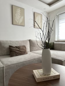 Masseno Ecksofa TOLMO mit Schlaffunktion L-Form, Sofa mit Bettkasten, Wohnzimmersofa, Couch, Soffa, Bettsofa, Couchgarnitur- Beige, TILIA 17 Kunden-Foto 2