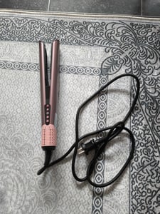 2-in-1 Haarglätter, Haartrockner, 1500 W, professioneller Föhn, schnell trocknend, geräuscharm, mit warm/kaltem Knopf, 3 Geschwindigkeiten Kunden-Foto 3