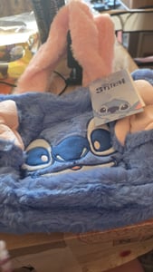 Lilo & Stitch Sac à provisions en peluche 31cm Fluffy Bag Photo du client 1