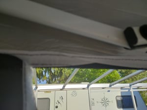Pawilon 3x6m, namiot ogrodowy składany namiot ogrodowy wodoodporny, ochrona UV, z 6 panelami bocznymi i 2 wejściami, na taras ogrodowy, przyjęcie, szary Zdjęcie produktu od klienta nr 6