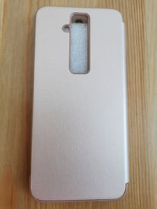 Flip Cover Sleep Case Smart View Cover Housse de protection Housse de baie Accessoires Housse à rabat compatible avec Huawei Mate 20 Lite Bleu Photo du client 2
