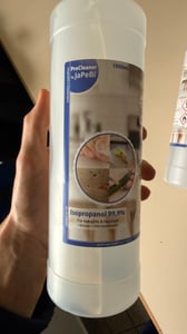 2x 1L Isopropanol 99,9% Isopropylalkohol 2-Propanol Reinigungsalkohol Entfetter Kunden-Foto 3