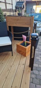 PARKSIDE® Garten 3-Schicht-Hochbeet Pflanzbbeet aus Holz ca. 84 x 98 x 40 cm Kunden-Foto 3
