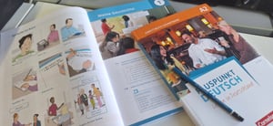 Pluspunkt Deutsch A2: Gesamtband - Allgemeine Ausgabe - Arbeitsbuch und Kursbuch Foto del cliente 1