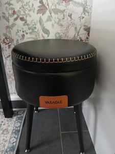 VASAGLE EKHO Kollektion - Sitzhocker, Sitzbank mit Stauraum, Sitztruhe, Kunstleder, bis 150 kg belastbar Kunden-Foto 1