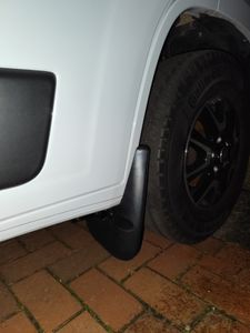 Schmutzfänger Satz vorne für Fiat Ducato 250 Boxer Jumper 50901517 Kunden-Foto 1