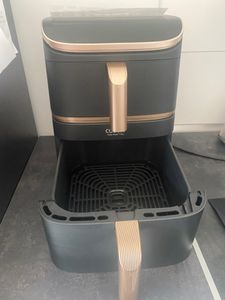 Cosori Heißluftfritteuse Turbo Tower Pro Smart, 10.8L (4,3 l + 6,5 l), Doppelkammer, Steuerung über VeSync-App, 2 starke Motoren, einzigartiges Design Kunden-Foto 2
