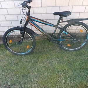 26 Zoll MTB mit Beleuchtung und SHIMANO Fahrrad 21-Gang Gelb Kunden-Foto 5