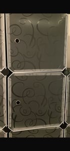 Kleiderschrank Garderobe Regalsystem mit Türen PP Kunststoff Aufbewahrung von Kleidung, Büchern DIY Montage Steckregal mit 2 Kleiderstange Kunden-Foto 2