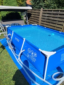 INTEX 7 in 1 Gartenpool Frame Pool Schwimmbecken mit Filterpumpe 300x200x75cm Kunden-Foto 1