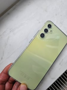 Für Samsung Galaxy A34 5G Silikon Schwarz Hülle Kameraschutz Hülle TPU Handy Schutz Case Premium Case Kunden-Foto 4