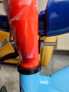 Paw Patrol Kinderfahrrad - Jungen - 14 Zoll - Rot/Blau Kunden-Foto 3