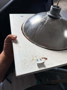 Mobiles Waschtisch Waschstation Littlewhite mit Batterie betriebenen Wasserhahn Weiß Kunden-Foto 3
