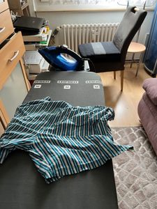 Leifheit 72486, Žehliaca doska plnej veľkosti, Naparovacia žehlička, Jednofarebné, 1200 x 380 mm, 1453 x 401 x 56 mm, 69 cm Fotografia od zákazníka č. 1