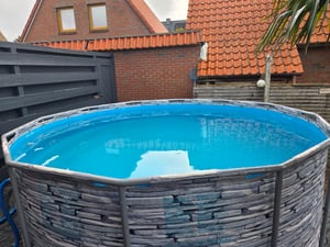 Aufstellpool Marimex Florida Pool 3,66x1,22 m ohne Zubehör - Steinoptik Kunden-Foto 5