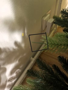 Albero di Natale artificiale Premium 180 cm - con supporto in legno, abete Nordmann, abete artificiale, realistico, rami fitti con LED Foto del cliente 6