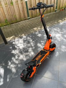 RCB D7Pro Elektroroller,E-Scooter mit Straßenzulassung (ABE), 120–140 km, 27Ah Akku, 500W Motor, 10" Flatproof-Reifen, Duale Stoßdämpfer, Faltbar, APP Kunden-Foto 2