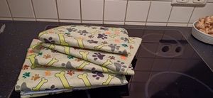 6 Stück Waschbare PIPI Pads für Hunde 60 x 40 cm Wiederverwendbare Welpen Pads Saugfähige wasserdichte Hund Urin Pads Hundematte rutschfeste Trainingsunterlagen Geruchskontrolle für Kleine Haustiere Kunden-Foto 1