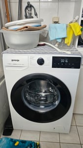 Gorenje W53G494A1P1B Waschmaschine G400, 9 kg Fassunvermögen, 1400 U/min., WLAN, SteamTech, Frontlader, schwarz Kunden-Foto 3