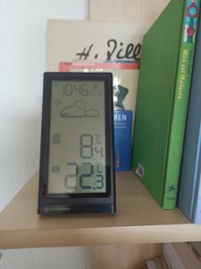 Bresser Wetterstation Digitales Thermometer mit DCF-Funksignal Datum Meteo Kunden-Foto 1