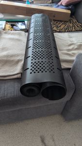 SucceBuy 80 Gal Gartenkompostbehälter, großes Fassungsvermögen Mit Deckel oben und Tür unten für einfache Handhabung. Leicht, einfach zusammenzubauen, BPA-frei, schafft schnell fruchtbaren Boden. Kunden-Foto 1