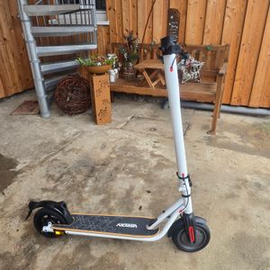 Elektro Scooter mit Straßenzulassung ABE E-Scooter 20 km/h Aluminium Elektroroller eKFV Zulassung Faltbar Roller EScooter - schwarz Kunden-Foto 1