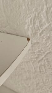 3er Set Eckregal Wand, 30 cm, Schwimmendes Wandregal, Ohne Bohren, Dreieckig, Küche, Wohnzimmer, Schlafzimmer Kunden-Foto 1