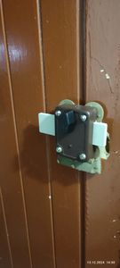 KOTARBAU® Aufschraubschloss 140 mm Kastenschloss Zusatzschloss Türschloss mit Schlüssel Türzusatzschloss Schloss Garagenschloss Torschloss Braun Top Kunden-Foto 1