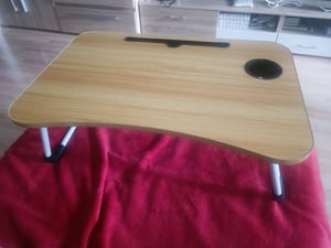 Aga Skládací stolek pod notebook/na postel Fotografie od zákazníka č. 1