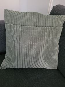 2 Stück - 45x45 cm Kissenbezüge - 2er Set Kissenbezug - Kissenhüllen - Zierkissenbezüge für Sofakissen Dekokissen Kissen Zierkissen - Mitternachtsblau Kunden-Foto 2