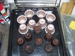 Sada 8 foriem na pečenie kaneliek, forma na pečenie mini chleba, forma na pečenie muffinov, nepriľnavá Fotografia od zákazníka č. 1