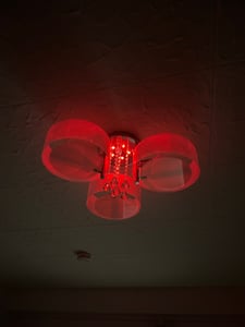 Lampa sufitowa, lampa podłogowa, kryształowa lampa wisząca, lampa wisząca, możliwość regulacji jasności, gwint E27, z pilotem, do salonu i sypialni Zdjęcie produktu od klienta nr 3