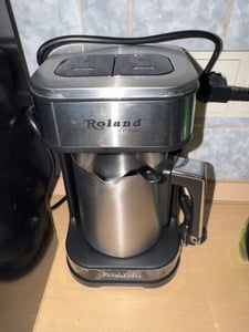 Roland Germany Türkische Kaffeemaschine, 600W, Heißgetränkespender, Slow COOK Technologie, 4 Tassen Kapazität, mit Kaffeemesslöffel, Doppelter Ausguss Kunden-Foto 3