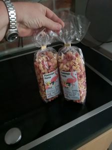 Streuteile Herzen aus Nudelteig, 2X 250 g, Nudeln, Pasta, Dekoration, Delikatesse, Herz Kunden-Foto 1