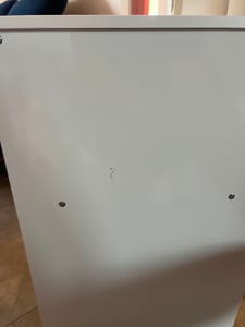 COSTWAY 2-in-1 kinderkamer make-up tafel en bureau met afneembare spiegel, kaptafel voor meisjes met open vakken, houten kaptafel, witte make-up tafel Klantenfoto 2