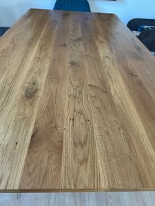 Natur Leinöl Holzöl Holzschutz Holzpflege Pflegeöl Holz ölen Eiche Buche W200 - 5L Kunden-Foto 1