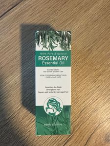 AriNoy Rosmarinöl mit Silikonbürste für Haare und Kopfhaut, für Gesundes Haarwachstum, 100% Naturrein Ätherisches Rosmarin Öl für Hautpflege, 2 x 60ml Kunden-Foto 1