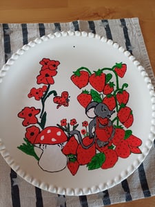 OfficeTree 12 x Porzellanstifte Spülmaschinenfest - 12 Farben - Pinselspitze Kunden-Foto 1