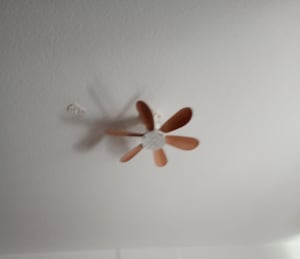 40W 52CM Deckenventilator mit Beleuchtung, LED Deckenleuchte mit Ventilator, 3 Windstufen,  3 Modi, Timer,  Leise Lampe mit Ventilator Schlafzimmer Kunden-Foto 1
