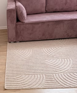 Carpetsale24 Teppich Wohnzimmer Boho Design Bouclé Schlingenflor Skandi Stil Robust Superweich für Schlafzimmer, Grösse: 240x340 cm Kunden-Foto 1