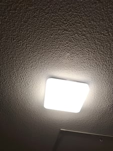 ZMH Led Deckenleuchte 4er Sternenhimmel Deckenlampe Modern Klein Rund 15W 4000K 21cm Neutralweiß für Schlafzimmer Treppenhaus Küche Wohnzimmer Büro Flur Kunden-Foto 2