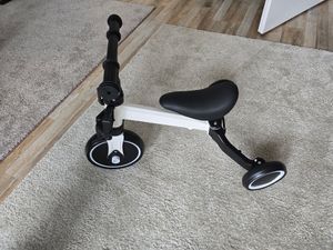 4 in 1 Kinder Dreirad Laufrad Balance Fahrrad mit Schubstange für Kinder ab 1-3 Jahren Rosa Kunden-Foto 1