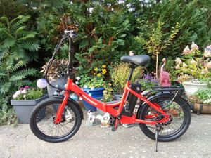 20" E-Bike 155–195 cm 36 V 20 Ah 110–130 km IPX5 7-Gang – StVZO-konform mit legaler Schiebehilfe (6 km/h) – Grün Kunden-Foto 4