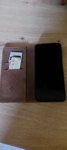 Handy Hülle für Samsung Galaxy S22 Klapphülle Bookcase Flip Cover Handy Tasche Etui Farbe: Grün Kunden-Foto 1