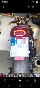 Tylne światło LED kompatybilne z Kawasaki Z900RS Zdjęcie produktu od klienta nr 1