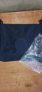 Hunde-Ohrenschützer mit Geräuschunterdrückung, Gehörschutz-Kopfhörer für Feuerwerk, Donner,  waschbare, schallabsorbierende Einsätze,Blau L Kunden-Foto 1
