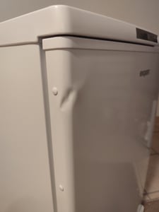 Exquisit Gefrierschrank GS5111-330E weiss | 63 l Nutzinhalt | 4-Sterne-Gefrieren | Gefrierschubladen | Türanschlag wechselbar | Glasablagen Kunden-Foto 5