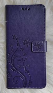 Handyhülle für Xiaomi Redmi 13 Floral Blumen Schmetterling Flip Cover Hülle Case Klapphülle Handytasche Farbe: Pink Kunden-Foto 1