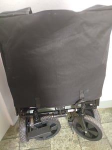 Juskys Bollerwagen 100 kg Tragkraft - Outdoor Transportwagen faltbar - Schwarz Kunden-Foto 2